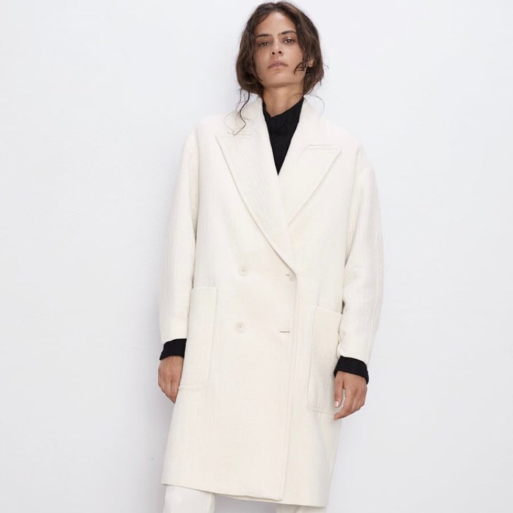 Zara Peacoat